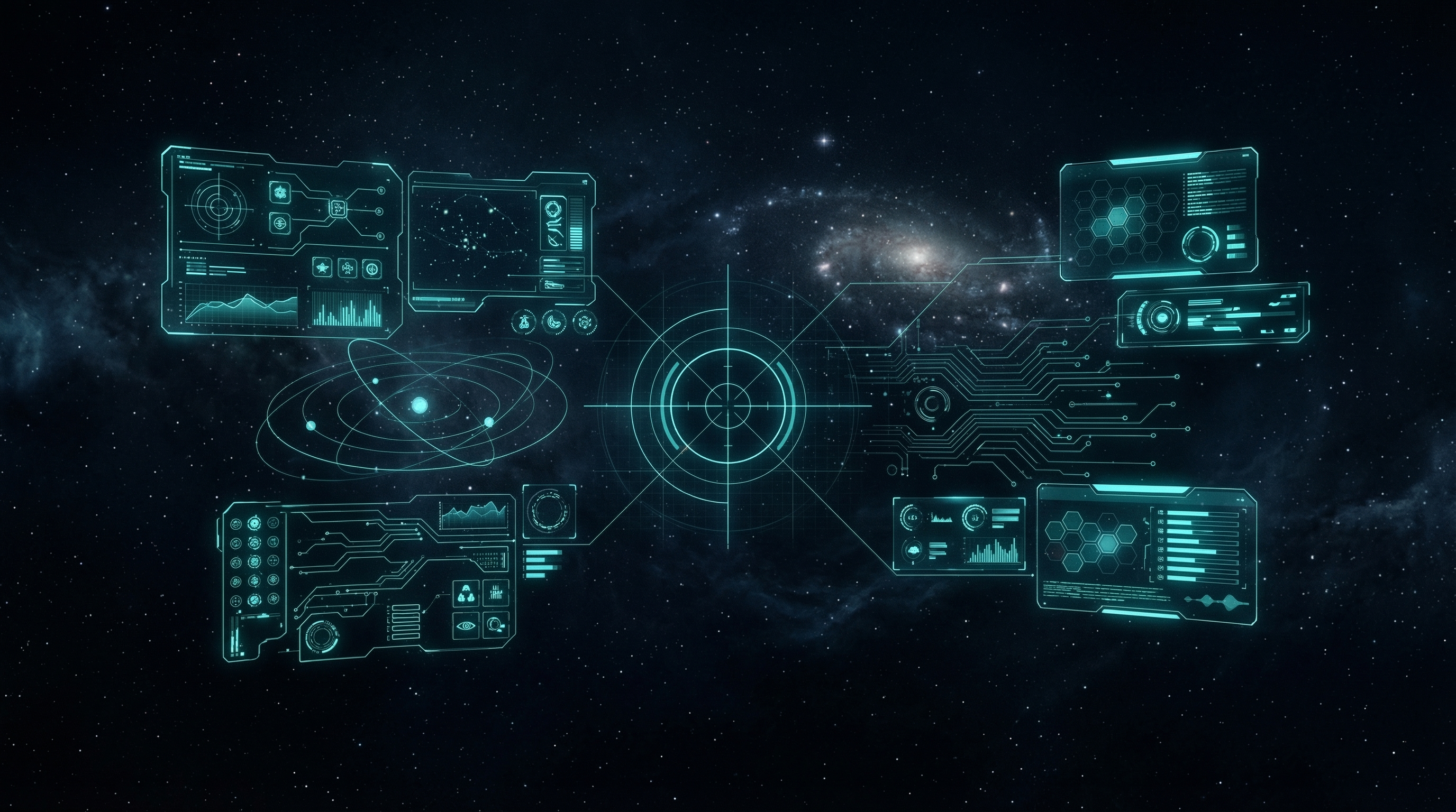 High-tech holographic computer interface